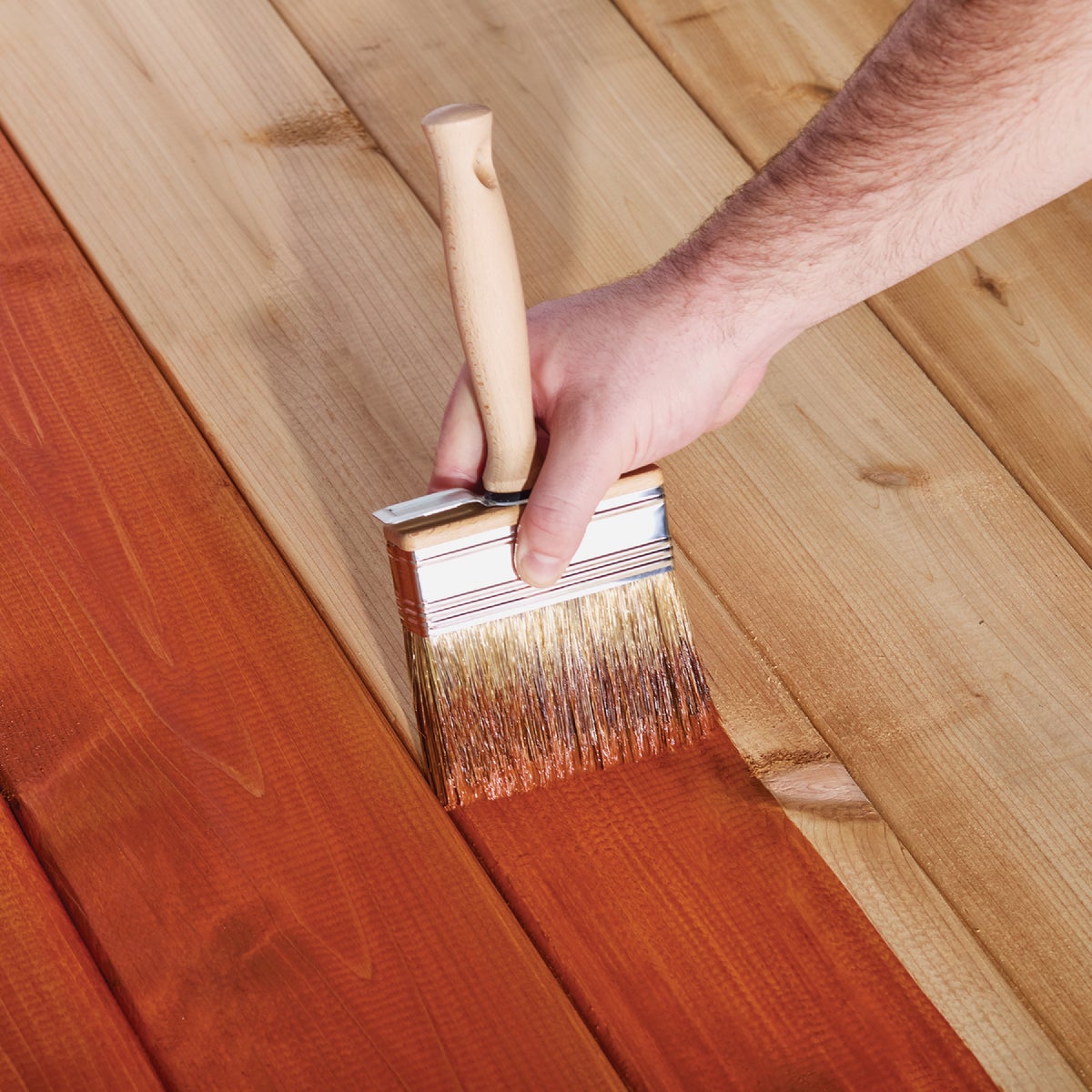 Cabot 4 In. Block Wood Stain Brush Image 3