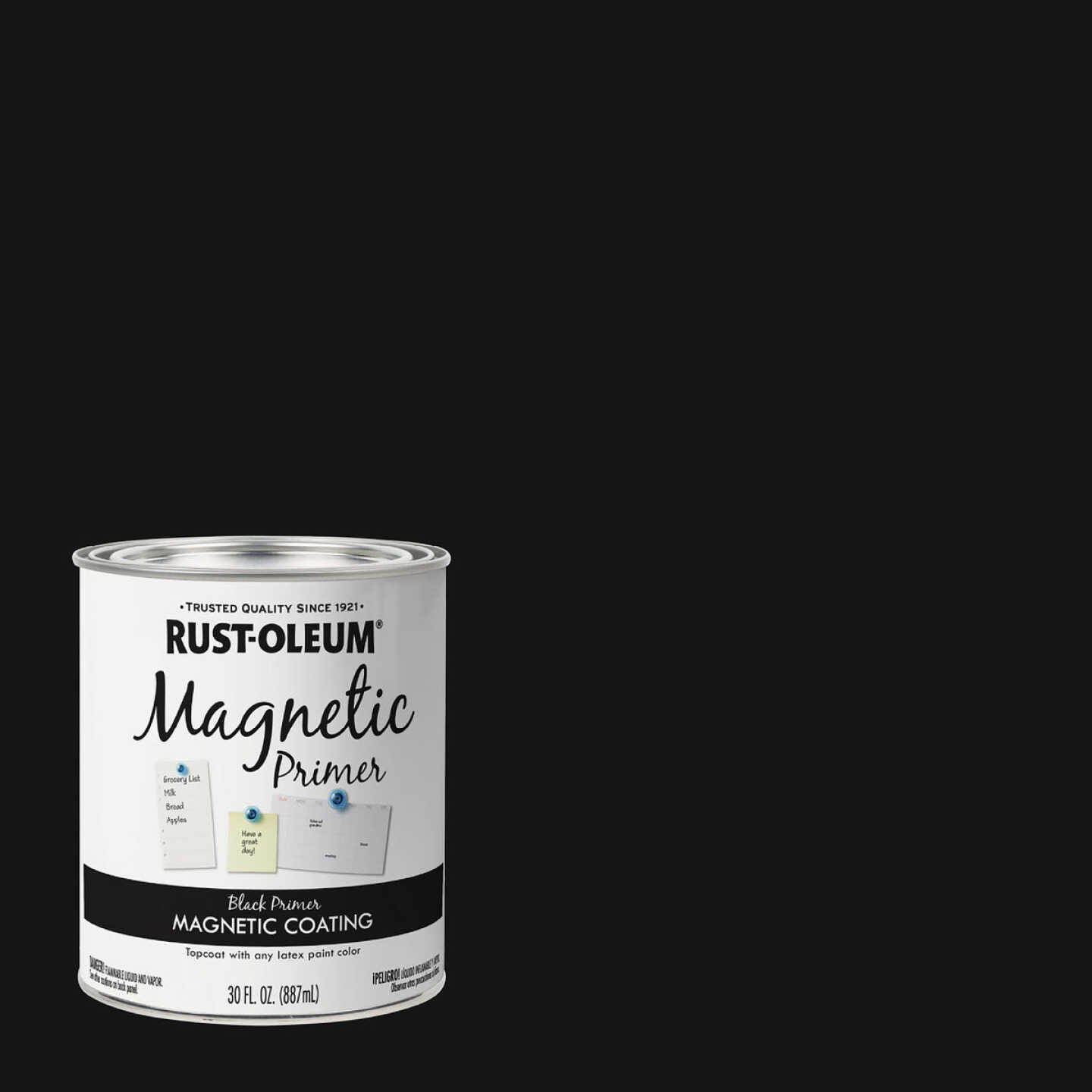 Rust-Oleum Dark Gray 30 Oz. Interior Magnetic Paint Primer Image 1