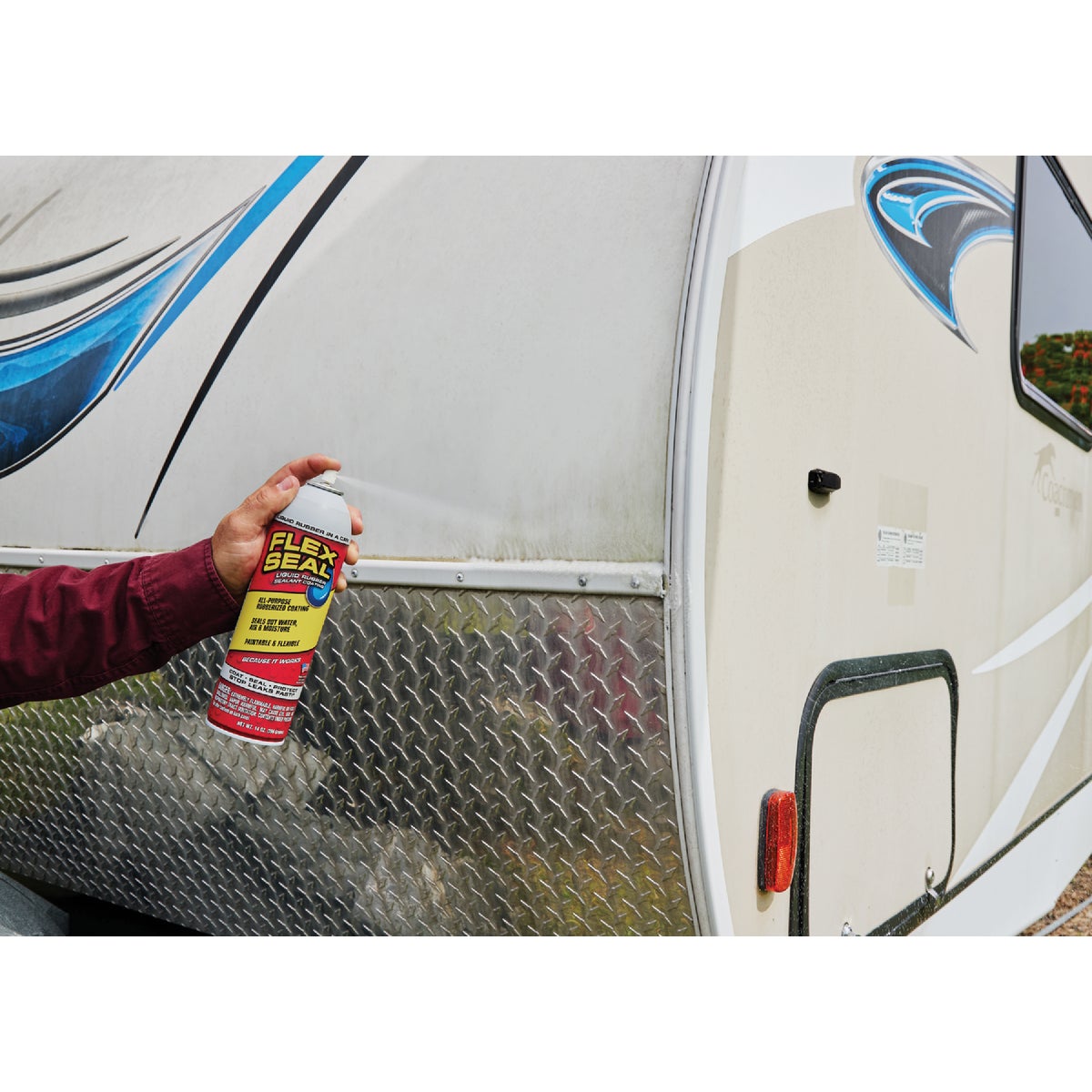 FLEX SEAL 14 Oz. Spray Rubber Sealant, Clear Image 5