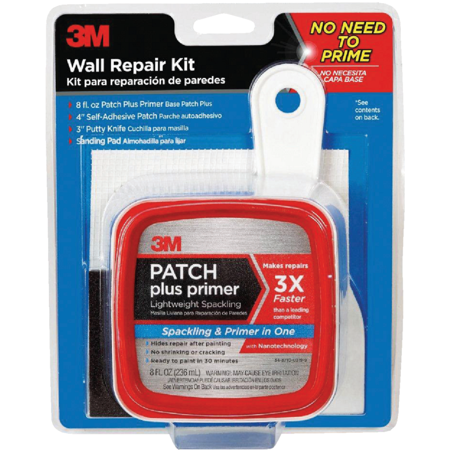 3M High Strength Small Hole Repair Kit Image 1