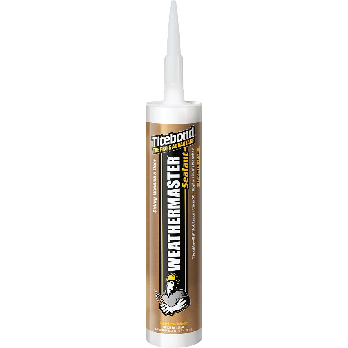 Titebond WeatherMaster 10 Oz. Polymer Sealant, 44221 Brown Image 8