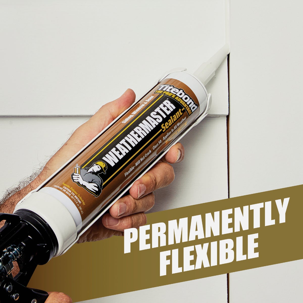 Titebond WeatherMaster 10 Oz. Polymer Sealant, 44061 Bronze Image 4