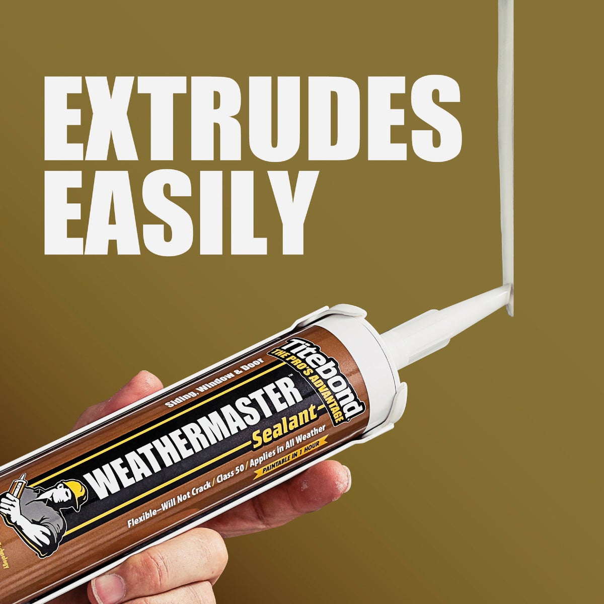Titebond WeatherMaster 10 Oz. Polymer Sealant, 44061 Bronze Image 5
