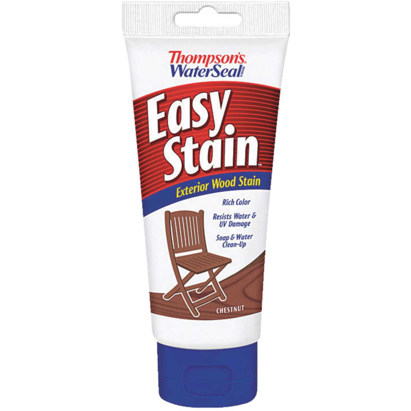 Thompsons WaterSeal Easy Stain Transparent Exterior Wood Stain, Chestnut, 8 Oz. Image 1