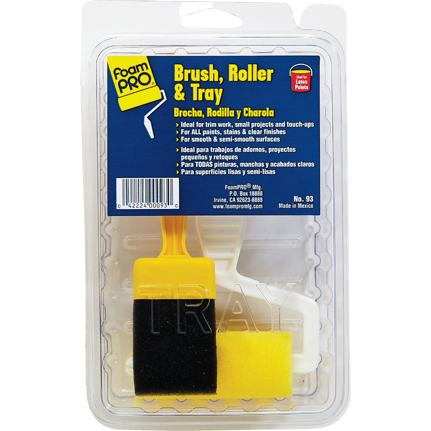 FoamPro Roller & Tray Set (3-Piece) Image 1