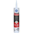GE Supreme Silicone Kitchen & Bath Sealant, Clear, 10.1 Oz. Cartridge Image 1