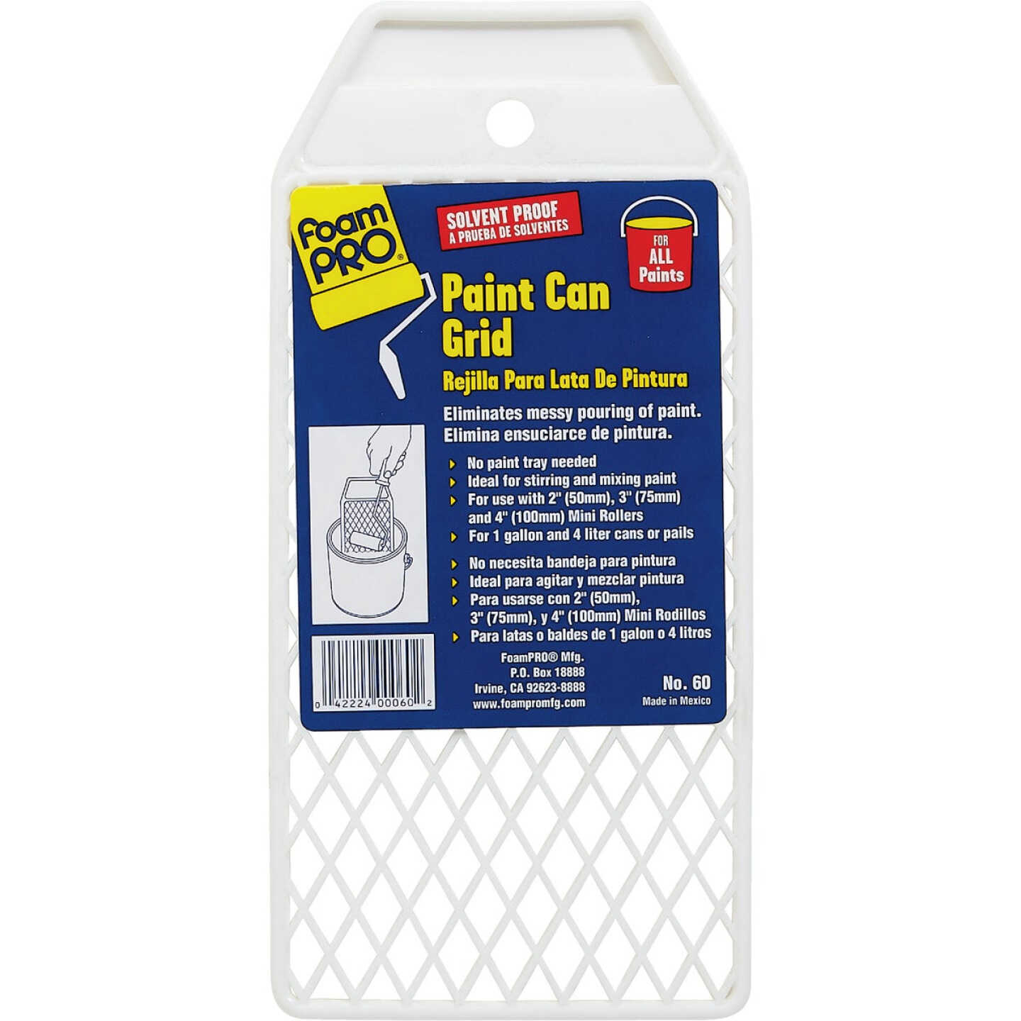 FoamPro 1 Gal. Plastic Paint Roller Grid Image 1