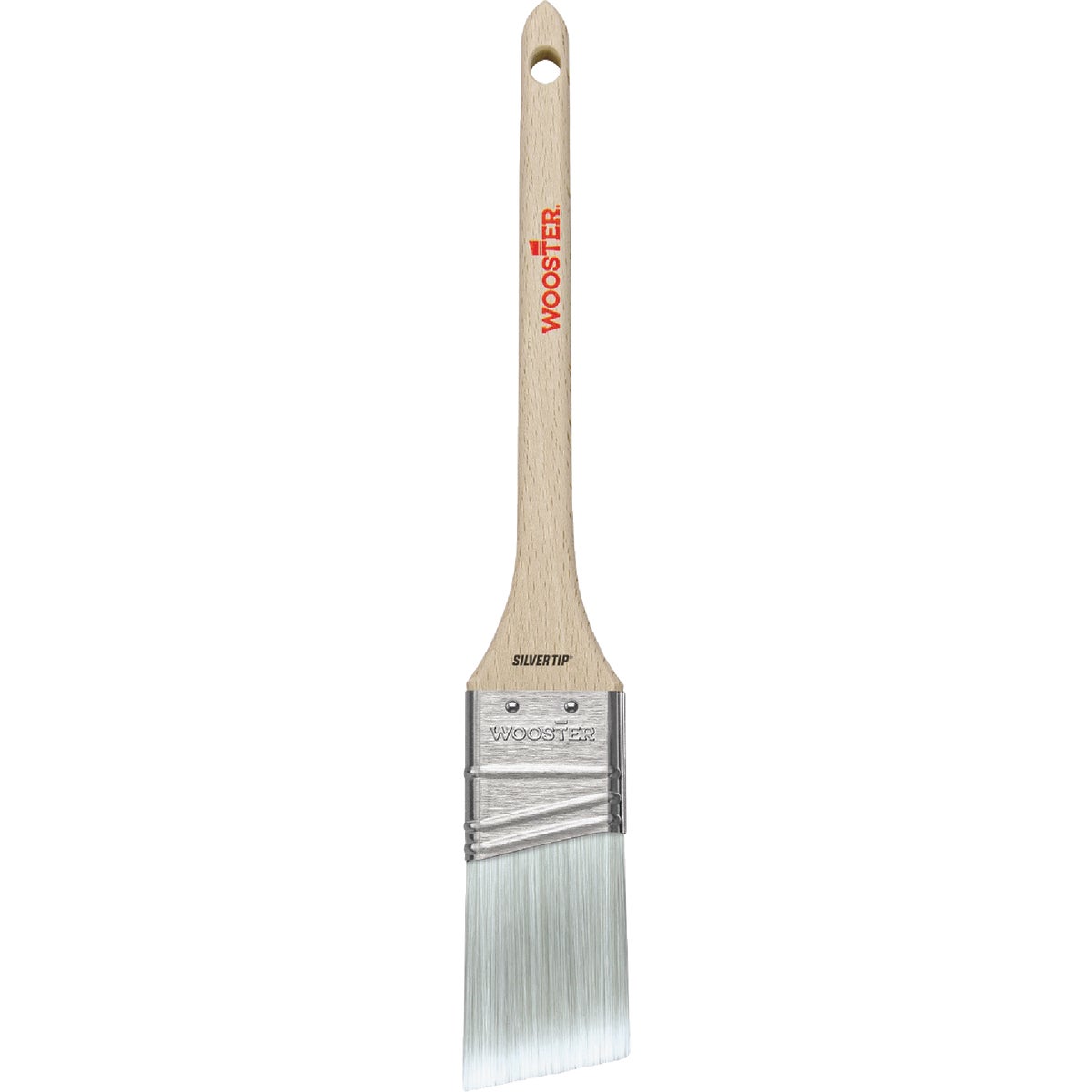 Wooster SILVER TIP 1-1/2 In. Thin Angle Sash Paint Brush Image 2