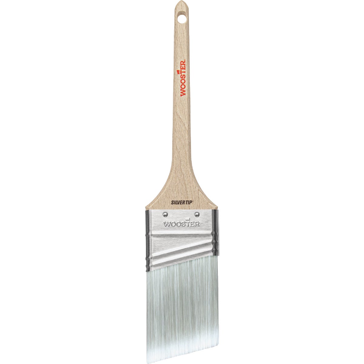 Wooster SILVER TIP 2 In. Thin Angle Sash Paint Brush Image 2