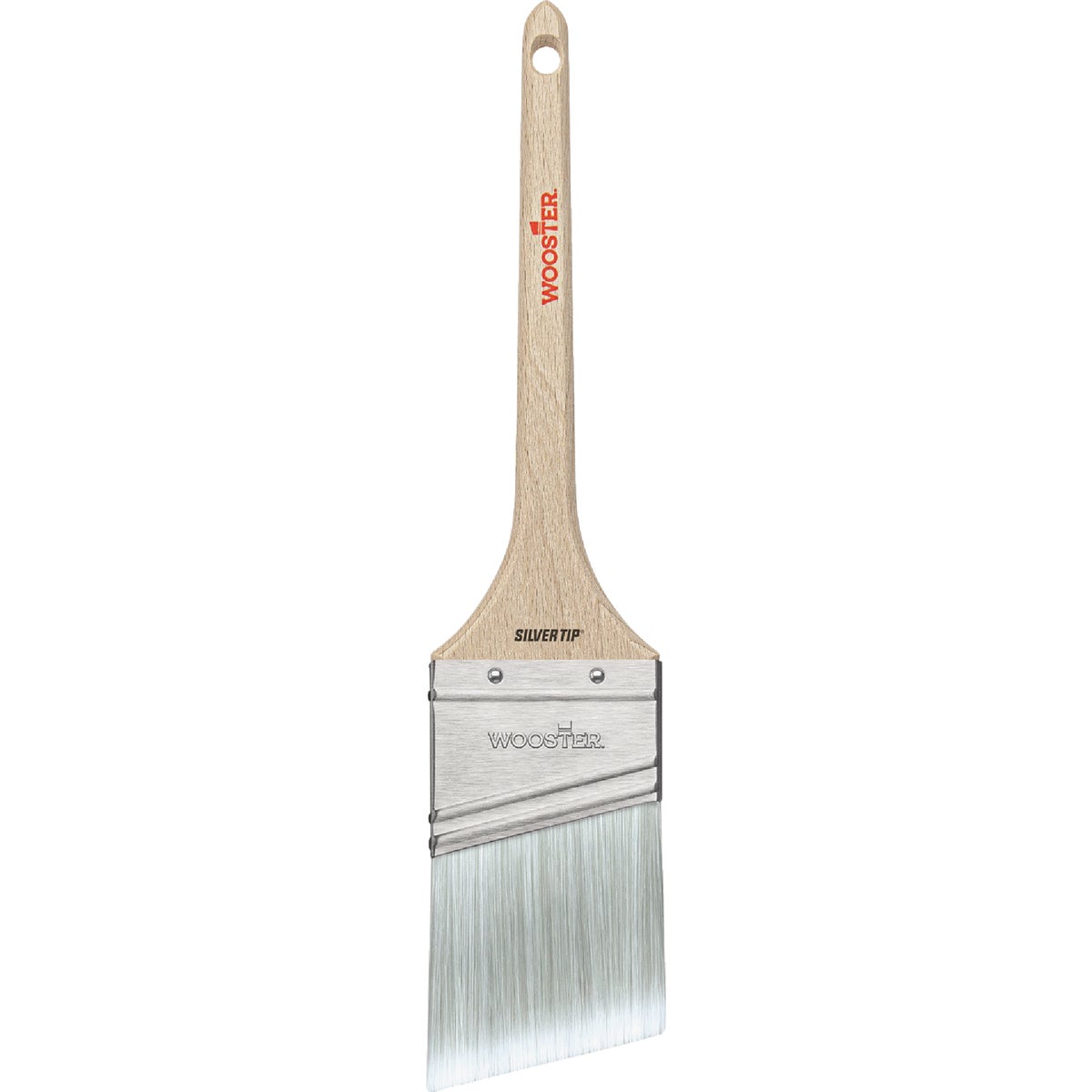 Wooster SILVER TIP 2-1/2 In. Thin Angle Sash Paint Brush Image 2