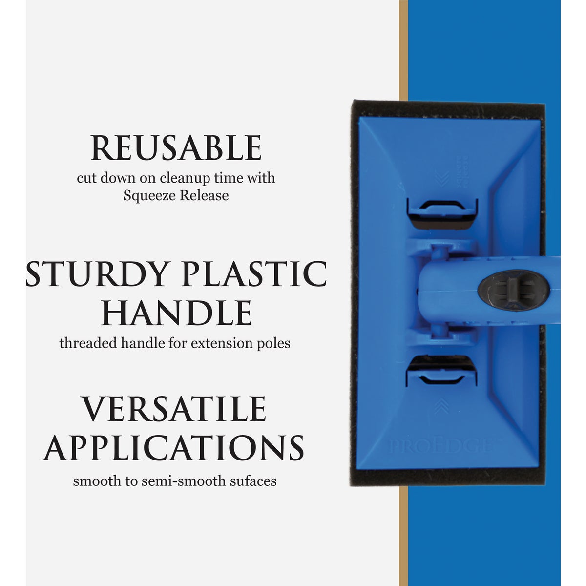 Linzer Pro Edge 9 In. Pad Painter for Smooth to Semi-Smooth Surfaces Image 8