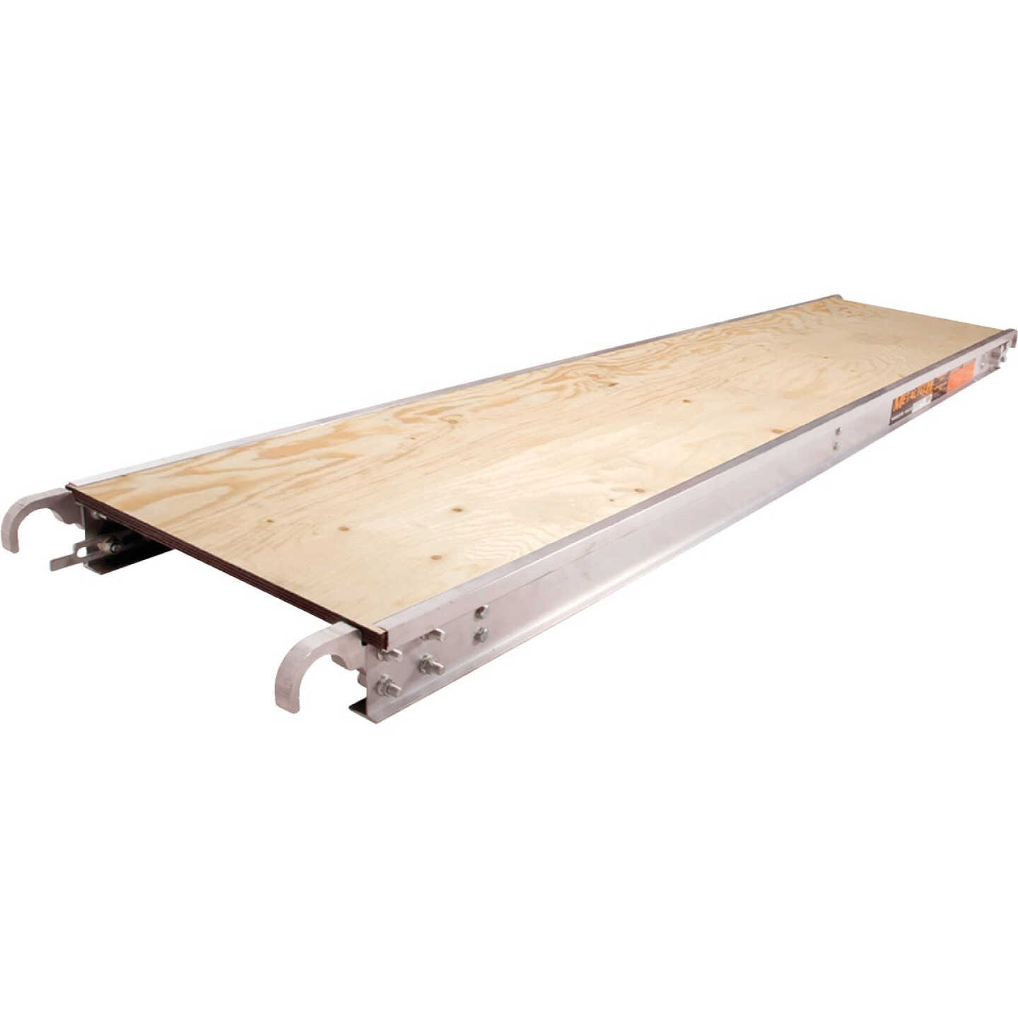 MetalTech 7 Ft. x 19 In. Scaffold Platform with 5/8 In. Plywood Deck Image 1