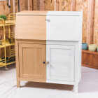 Rust-Oleum Chalked Linen White Ultra Matte 30 Oz. Chalk Paint Image 3