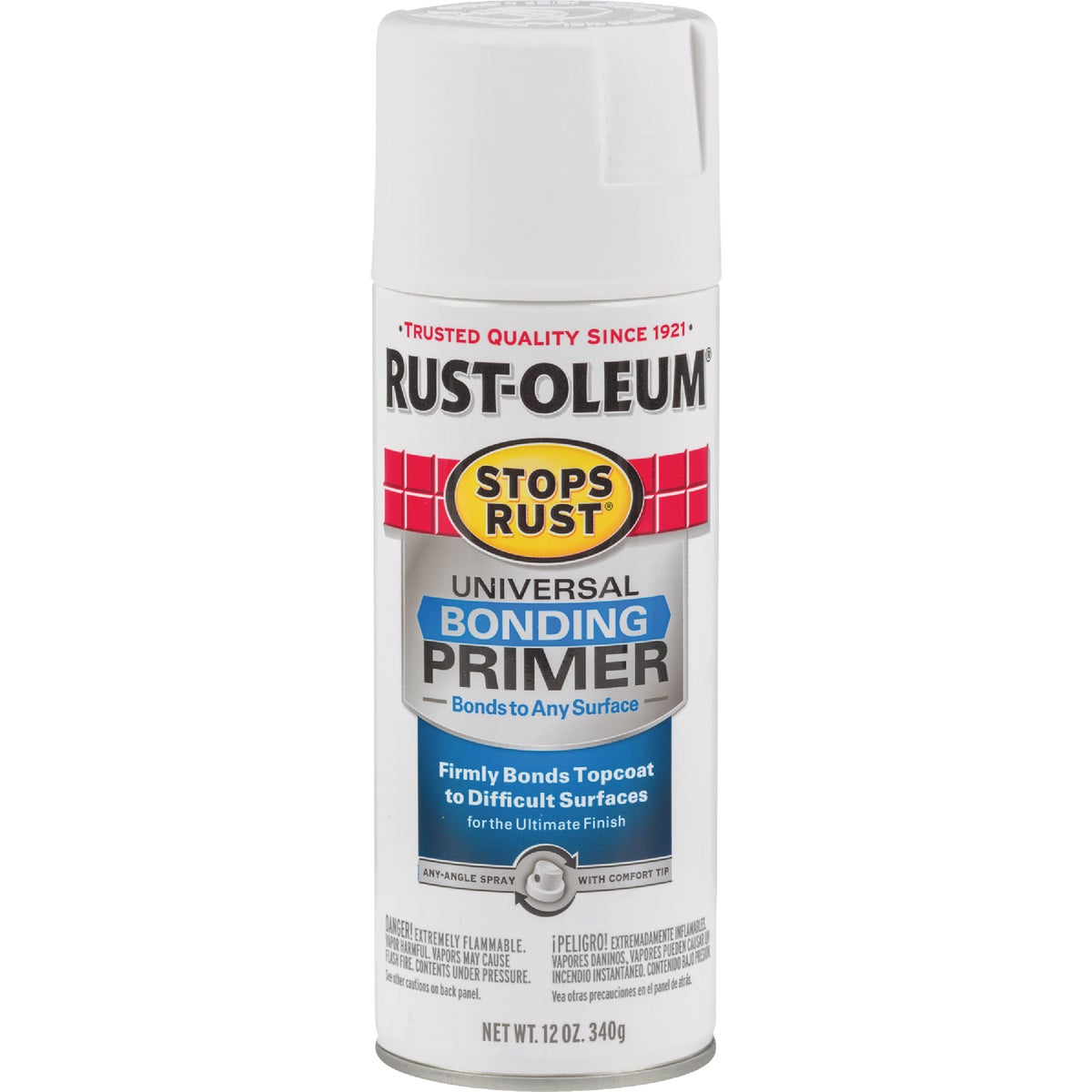 Rust-Oleum Stops Rust 12 Oz. Universal Bonding Primer Spray, White Image 2