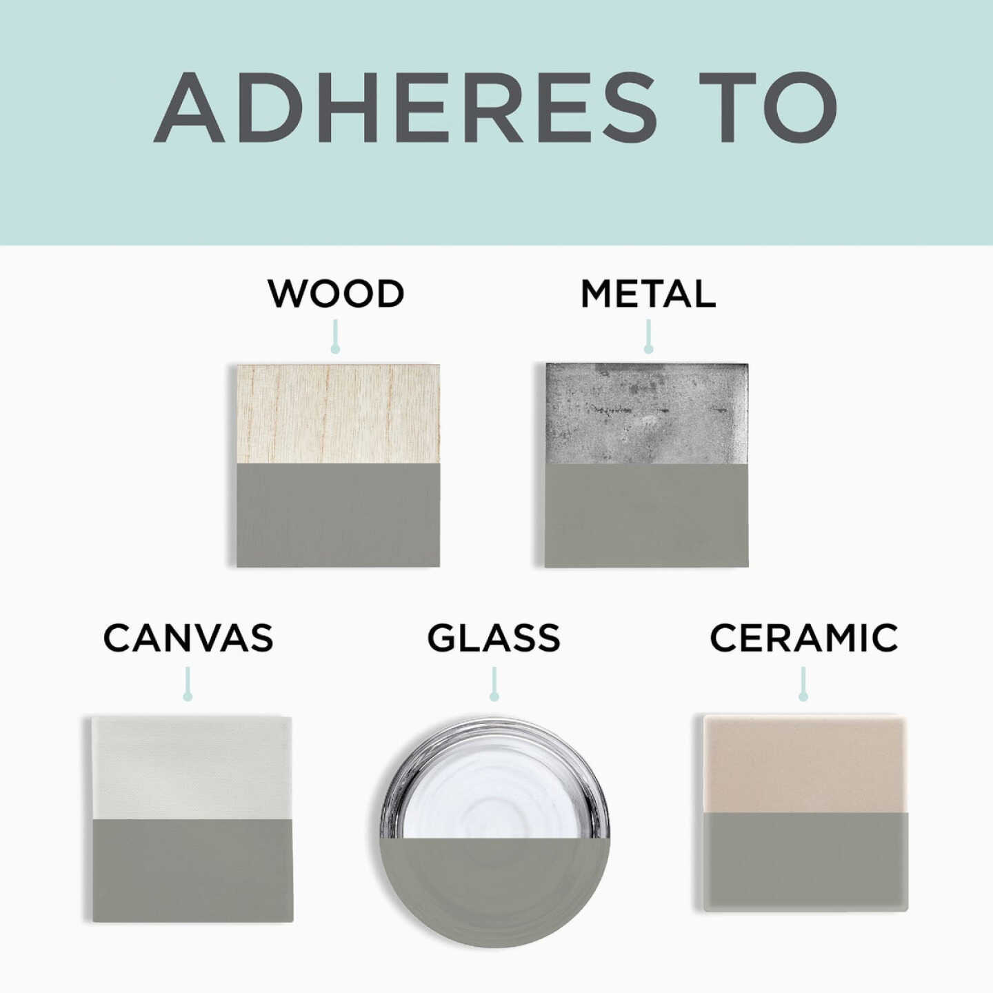 Rust-Oleum Chalked Country Gray Ultra Matte 30 Oz. Chalk Paint Image 4