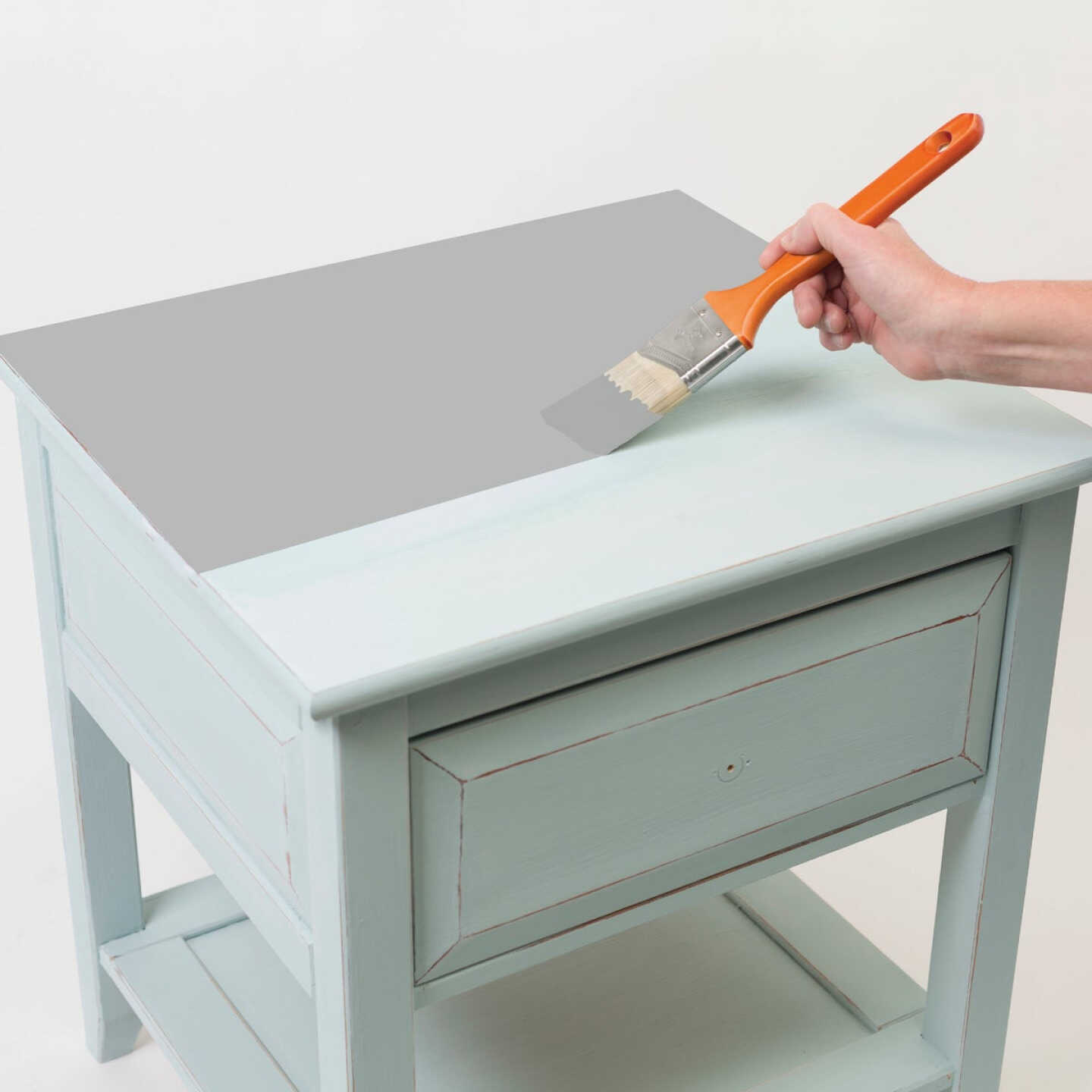 Rust-Oleum Chalked Aged Gray Ultra Matte 30 Oz. Chalk Paint Image 5