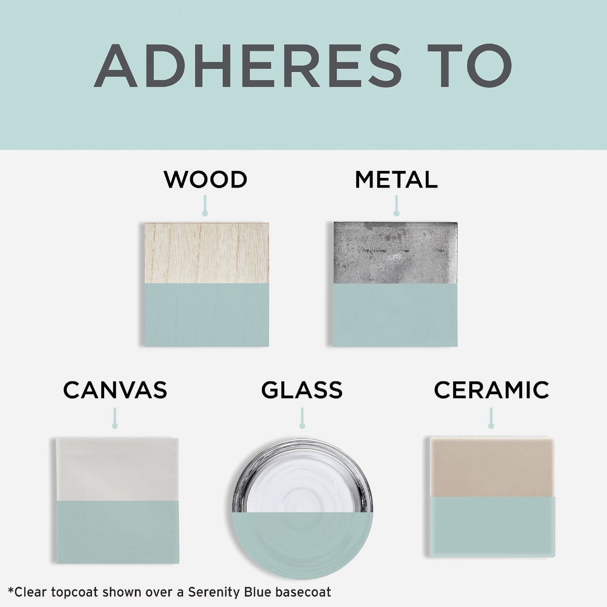 Rust-Oleum Matte Clear Protective Topcoat 30 Oz. Chalk Paint Image 3