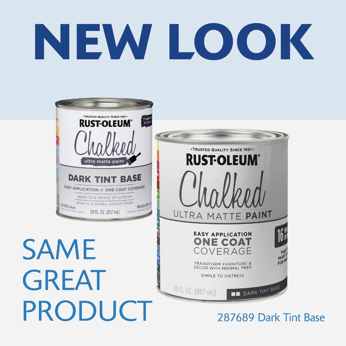 Rust-Oleum Chalked Dark Tint Ultra Matte 29 Oz. Chalk Paint Image 2