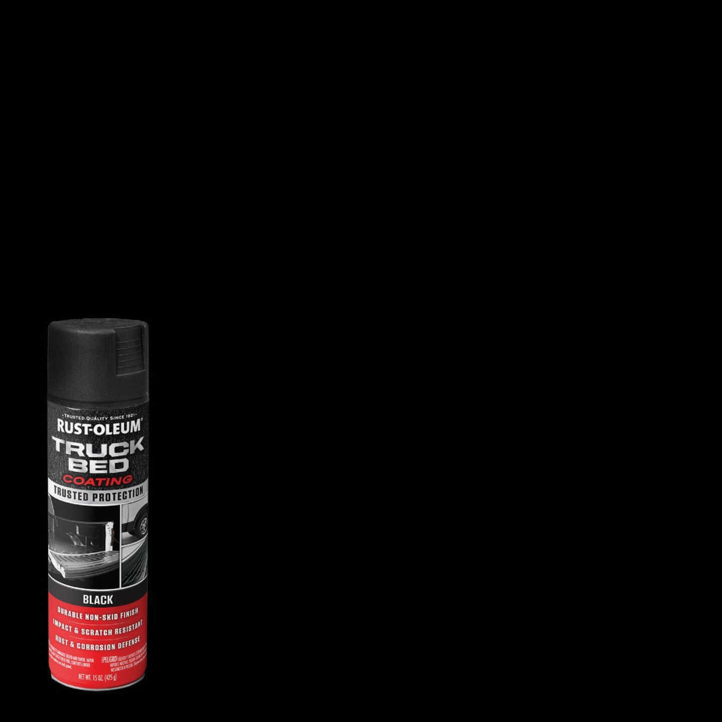 Rust-Oleum Stops Rust 15 Oz. Black Truck Bed Liner Spray Image 1