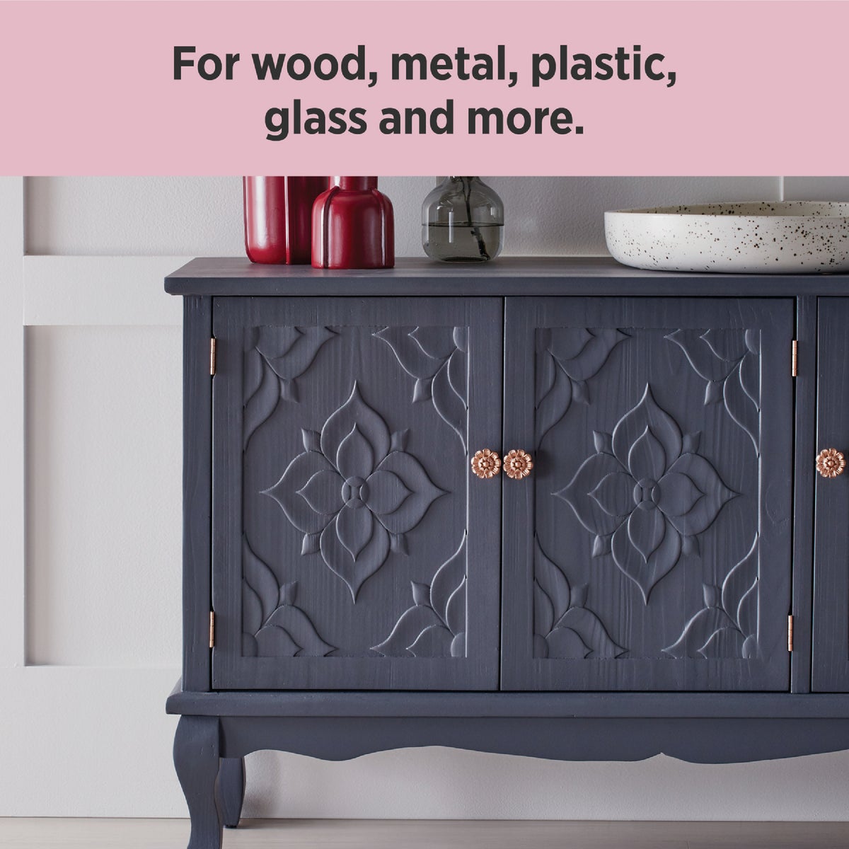 Krylon CHALKY FINISH 12 Oz. Ultra Matte Chalk Spray Paint, Bonnet Pink Image 5