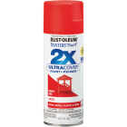 Rust-Oleum Painter's Touch 2X Ultra Cover 12 Oz. Satin Paint + Primer Spray Paint, Poppy Red Image 8