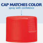 Rust-Oleum Painter's Touch 2X Ultra Cover 12 Oz. Satin Paint + Primer Spray Paint, Poppy Red Image 7