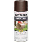 Rust-Oleum Stops Rust Brown Metallic 12 Oz. Hammered Finish Spray Paint Image 7