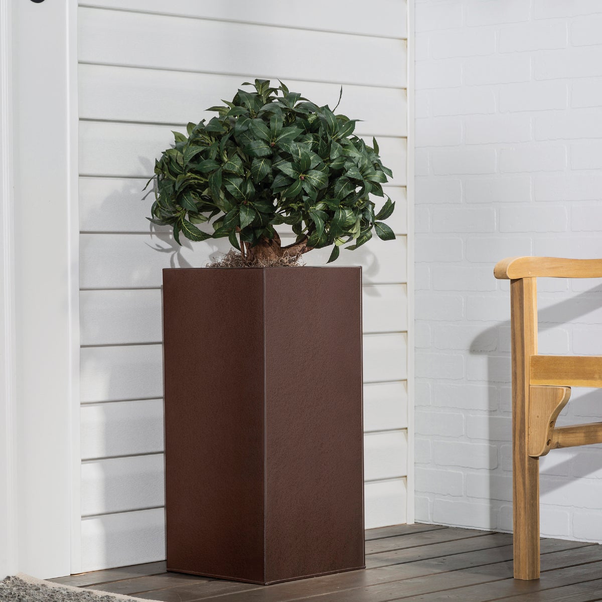 Rust-Oleum Stops Rust Brown Metallic 12 Oz. Hammered Finish Spray Paint Image 3