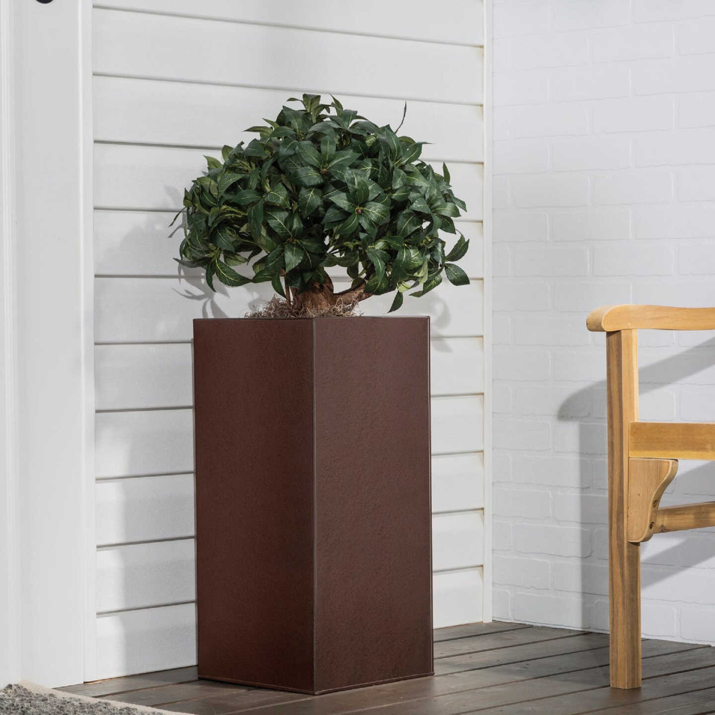 Rust-Oleum Stops Rust Brown Metallic 12 Oz. Hammered Finish Spray Paint Image 3