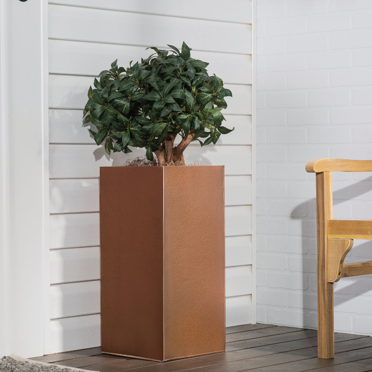 Rust-Oleum Stops Rust Copper Metallic 12 Oz. Hammered Finish Spray Paint Image 2