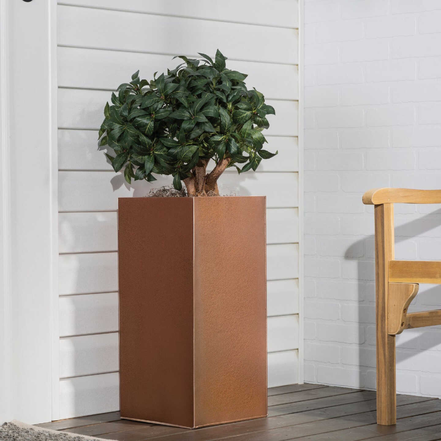 Rust-Oleum Stops Rust Copper Metallic 12 Oz. Hammered Finish Spray Paint Image 2