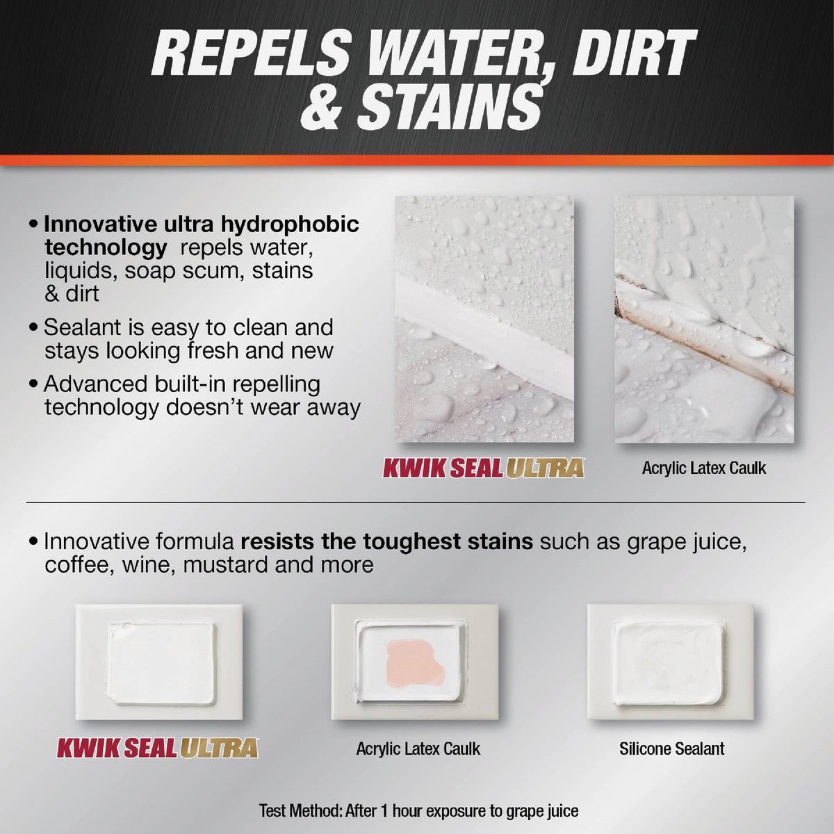 DAP KWIK SEAL ULTRA 5.5 Oz. Clear Siliconized Kitchen & Bath Sealant Image 3