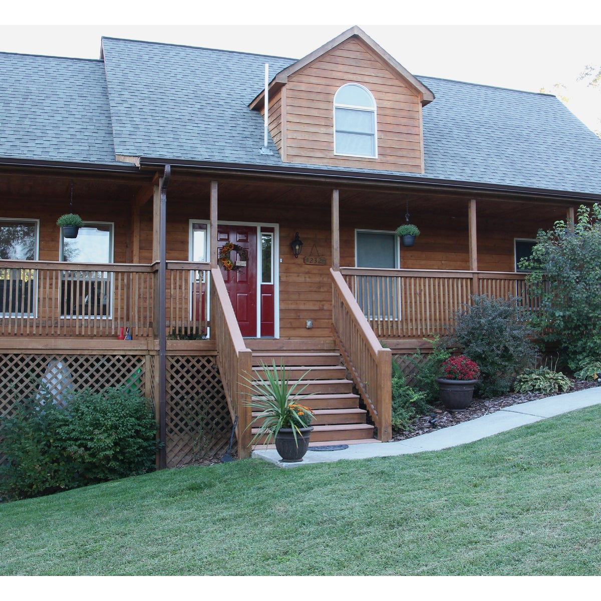 DEFY Extreme Semi-Transparent Exterior Wood Stain, Cedar Tone, 5 Gal. Image 5