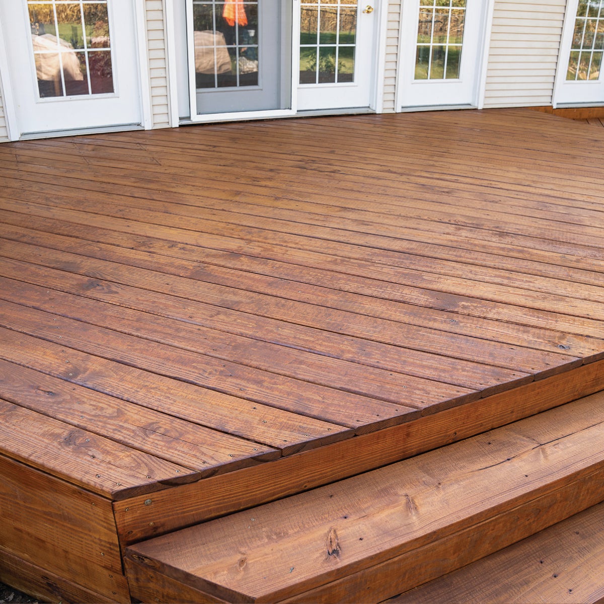 DEFY Extreme Semi-Transparent Exterior Wood Stain, Light Walnut, 5 Gal. Image 8