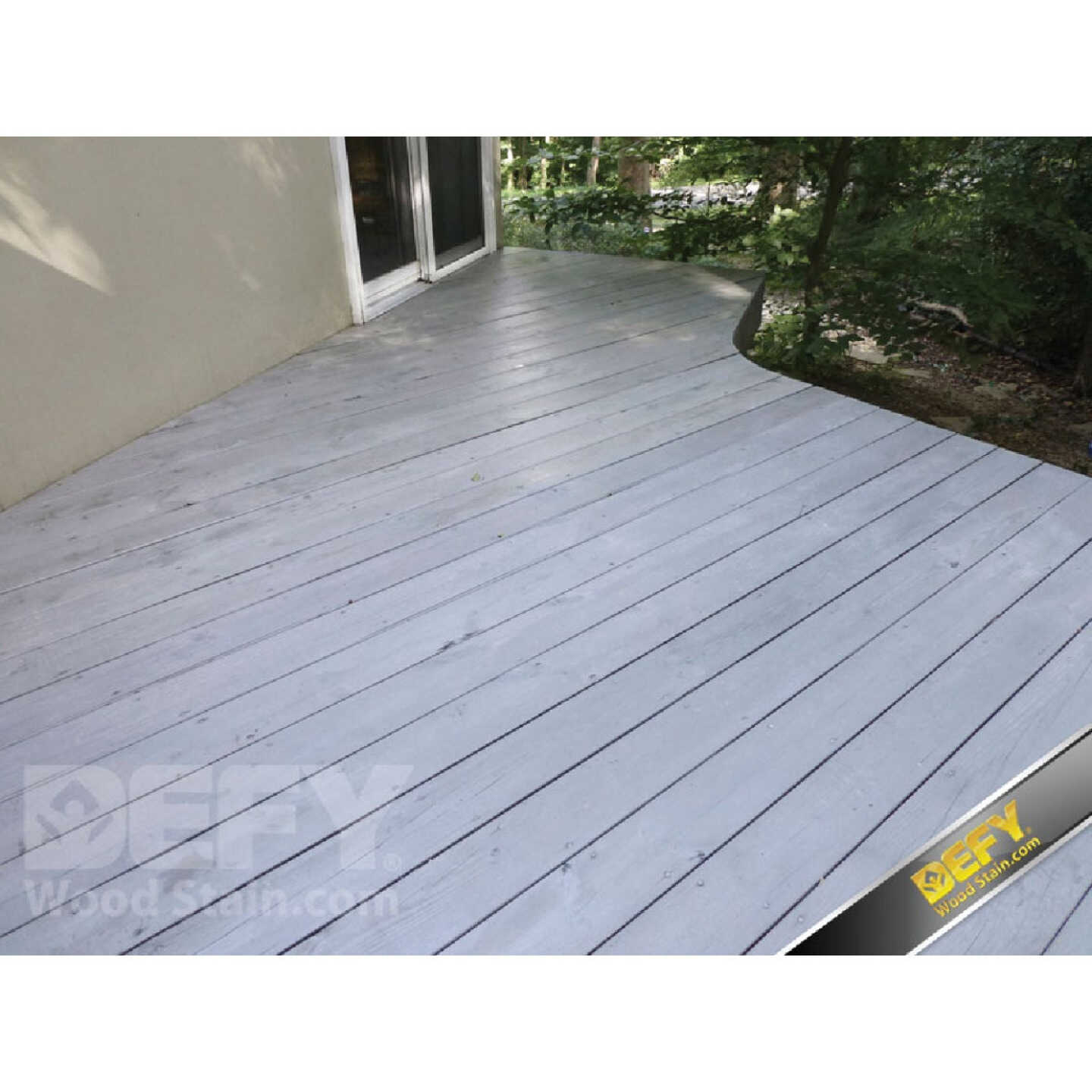 DEFY Extreme Semi-Transparent Exterior Wood Stain, Driftwood Gray, 5 Gal. Image 4