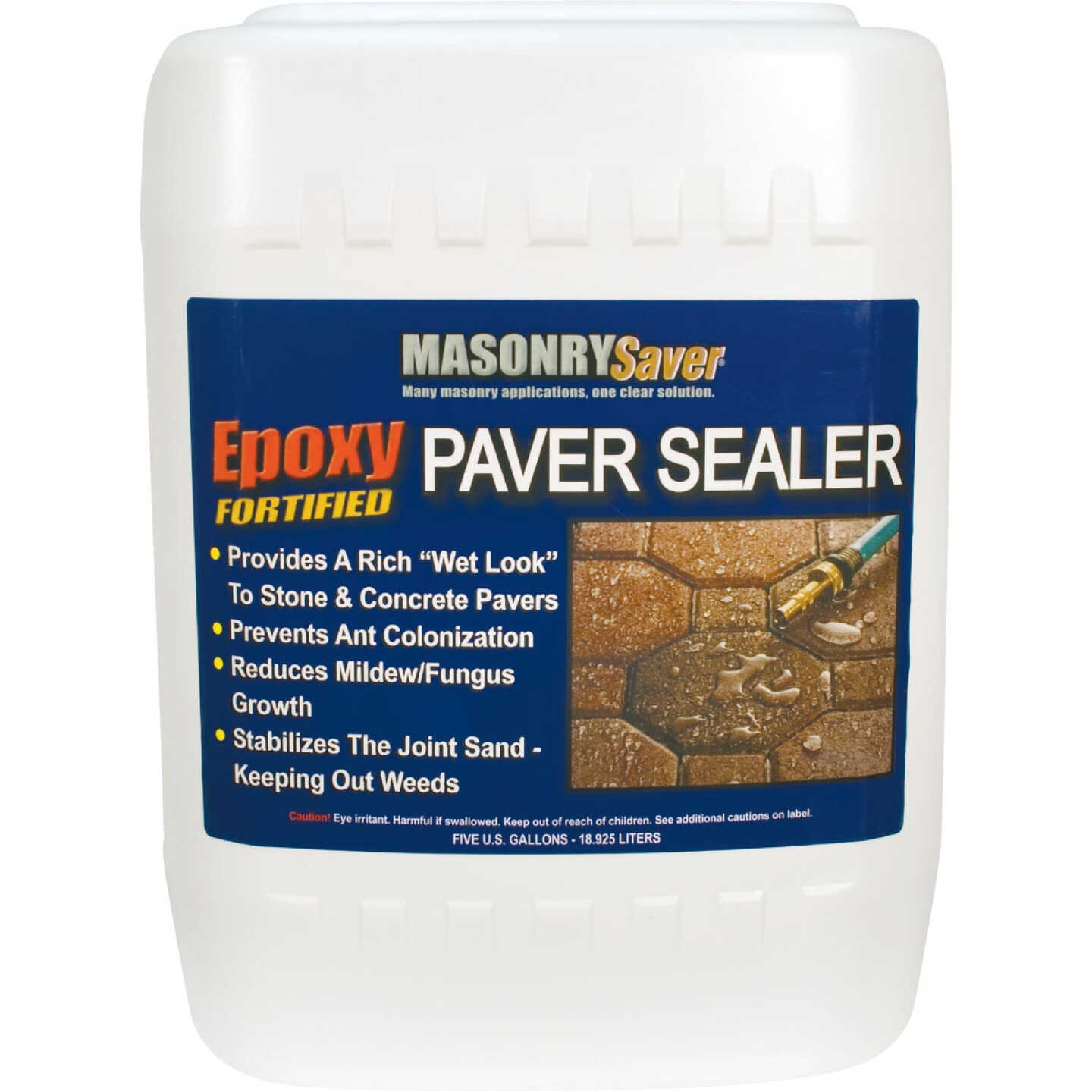 MasonrySaver Low Gloss Paver Sealer, 5 Gal. Image 1
