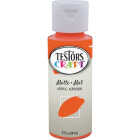Testors 2 Oz. Acrylic Matte Craft Paint, Orange Image 2