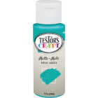 Testors 2 Oz. Acrylic Matte Craft Paint, Turquoise Image 2