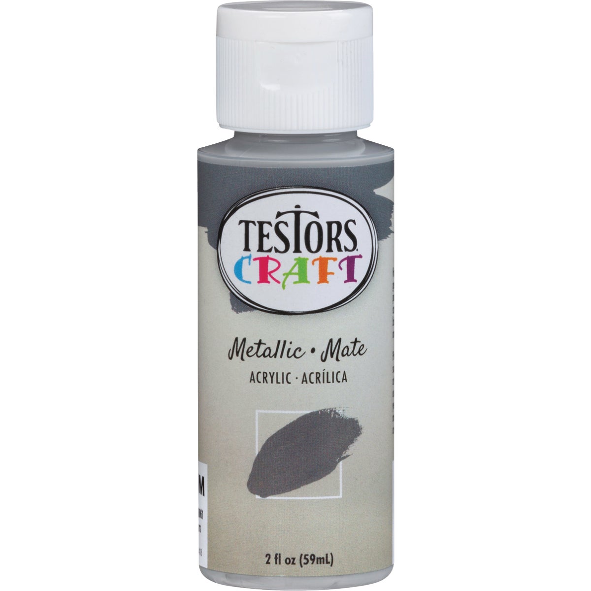 Testors 2 Oz. Acrylic Matte Craft Paint, Hazey Image 2