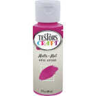 Testors 2 Oz. Acrylic Matte Craft Paint, Fuschia Image 2