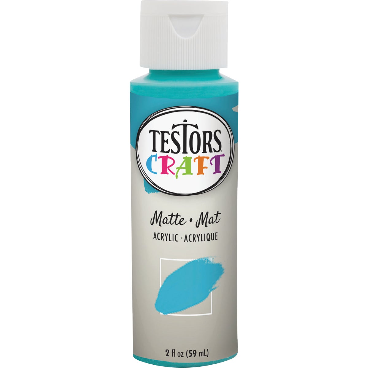 Testors 2 Oz. Acrylic Matte Craft Paint, Paradise Image 2