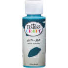 Testors 2 Oz. Acrylic Matte Craft Paint, Deep Sea Image 2