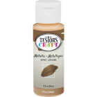 Testors 2 Oz. Acrylic Metallic Craft Paint, Gold Image 2
