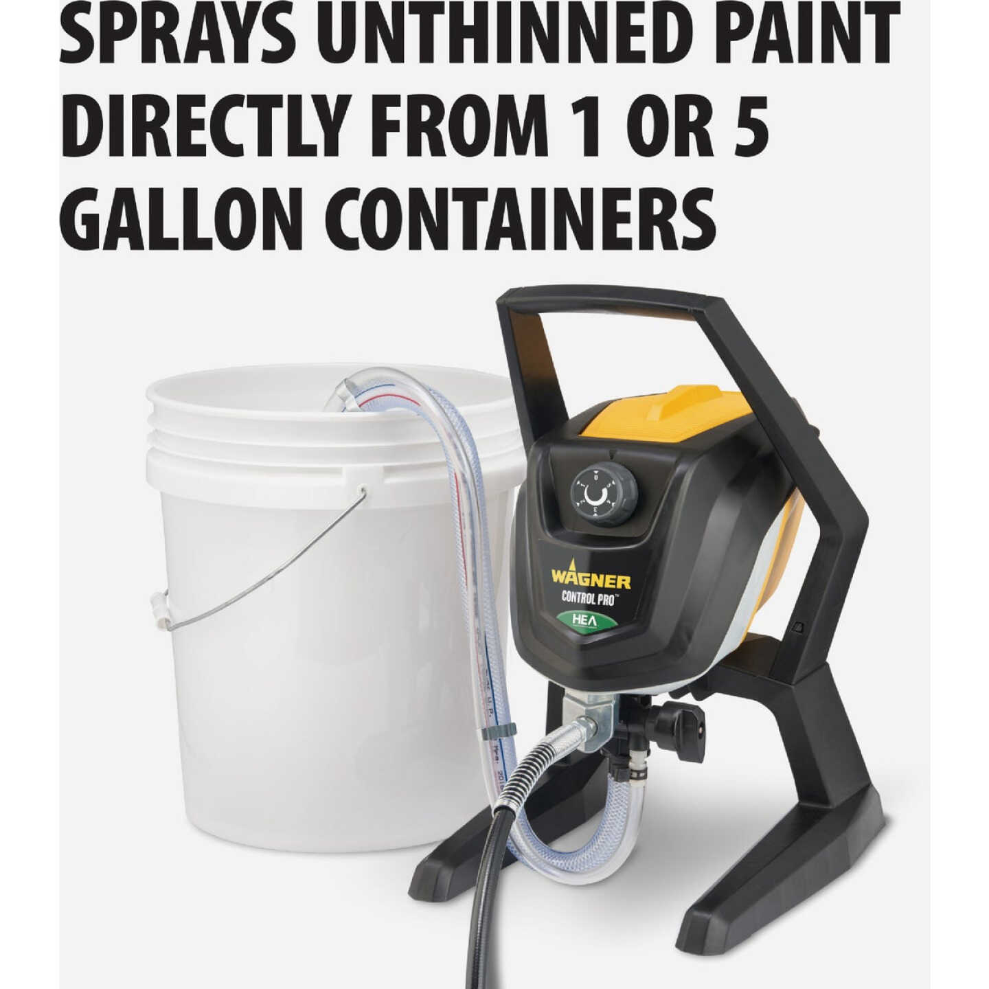 Wagner Control Pro 150 High Efficiency Airless Paint Sprayer Image 4