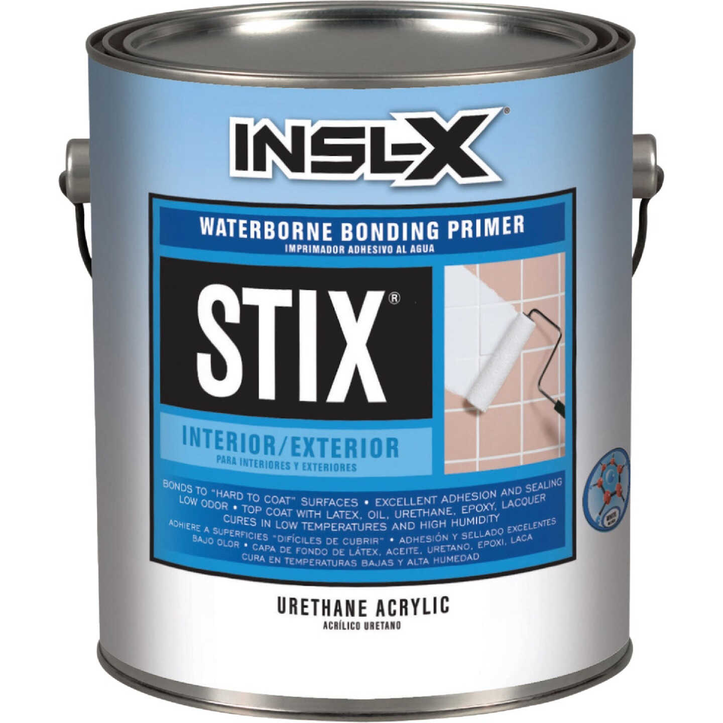 INSL-X Stix Waterborne Low VOC Bonding Primer, White, 1 Gal. Image 1