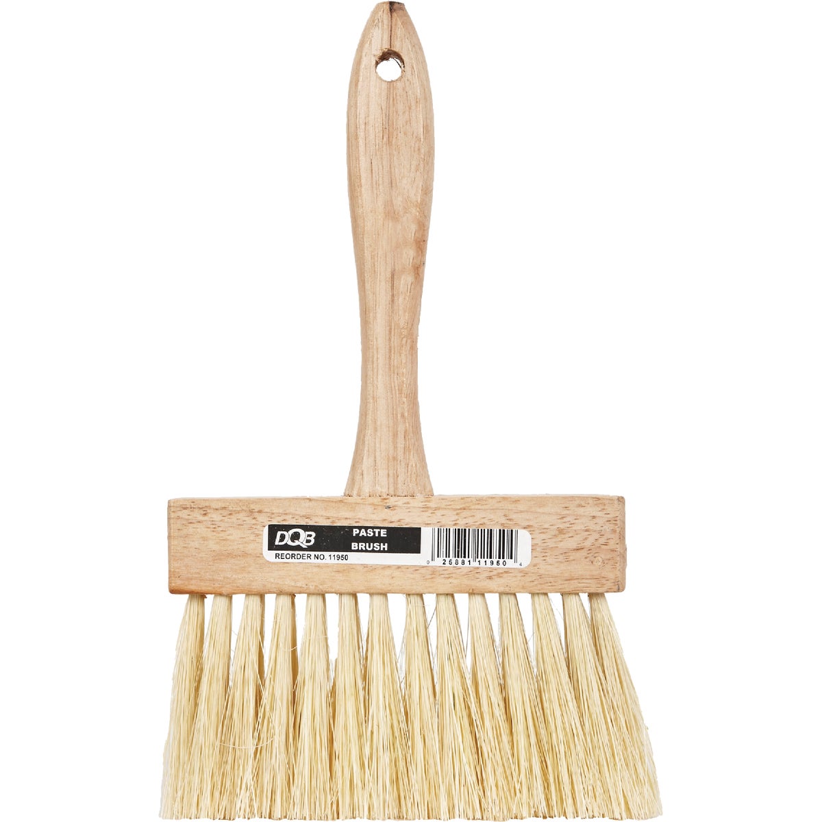 DQB 6 In. x 3 In. White Tampico Kalsomine Brush Image 2