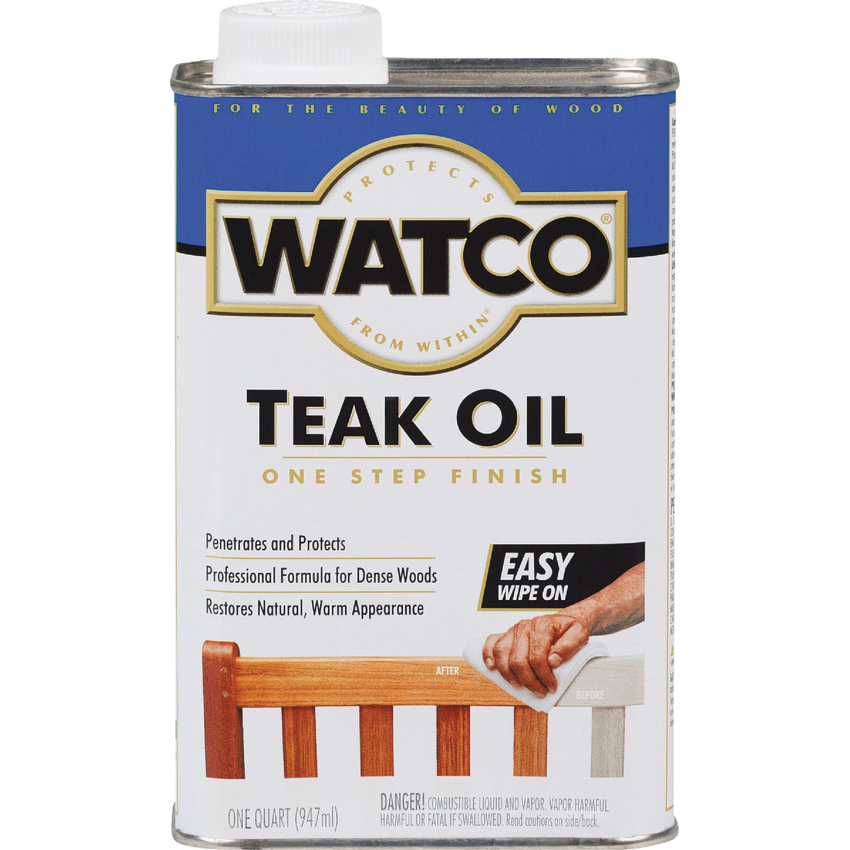 Watco 1 Qt. Low VOC Teak Oil Finish