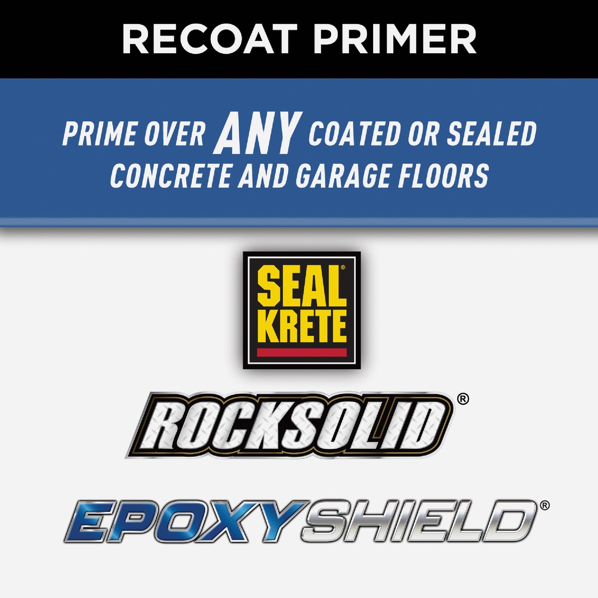 Rust-Oleum Garage & Concrete Recoat Floor Primer, Semi-Transparent Gray, Gal Image 4