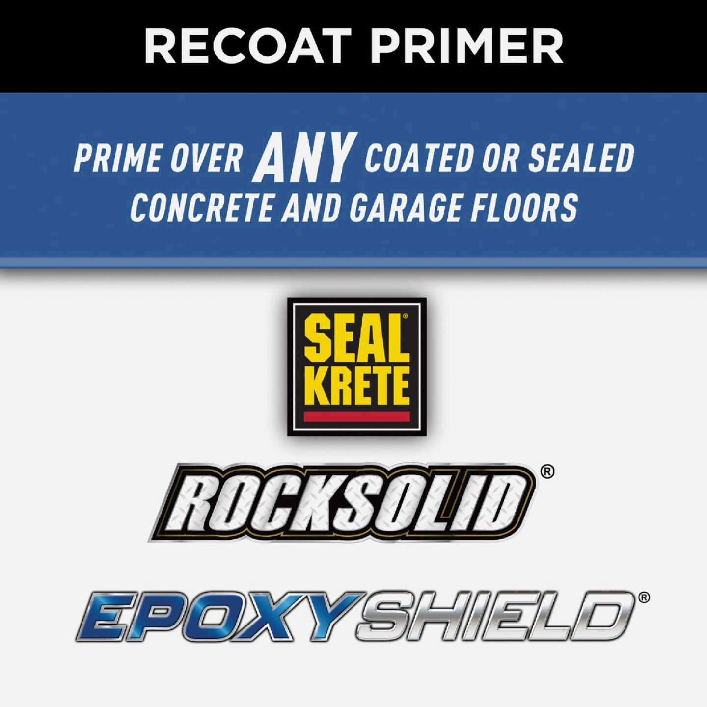 Rust-Oleum Garage & Concrete Recoat Floor Primer, Semi-Transparent Gray, Gal Image 4