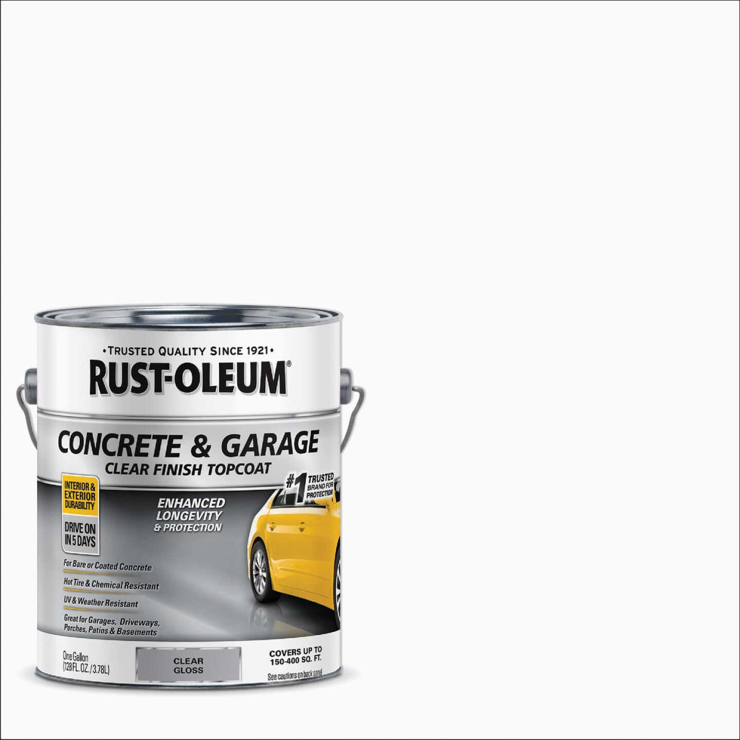Rust-Oleum Clear Finish Topcoat Floor Coating, 1 Gal. Image 1